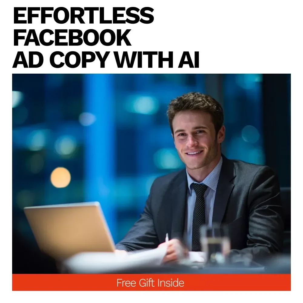 Effortless Facebook Ad Copy With AI – Smart Ebook Guide to ai for creating facebook ad copy, High-Converting Ads, Digital Marketing Download