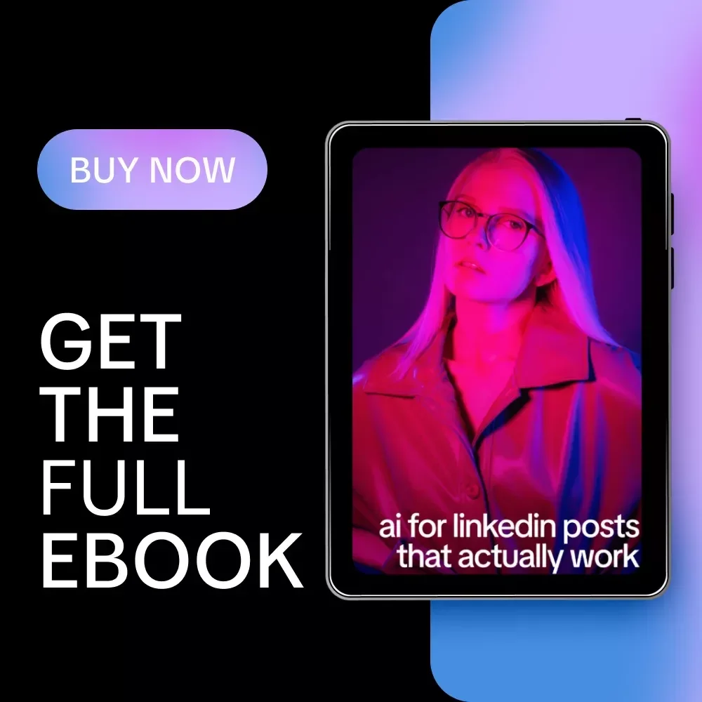 AI for LinkedIn Posts That Actually Work – Expert eBook for Crafting Engaging AI for LinkedIn Posts