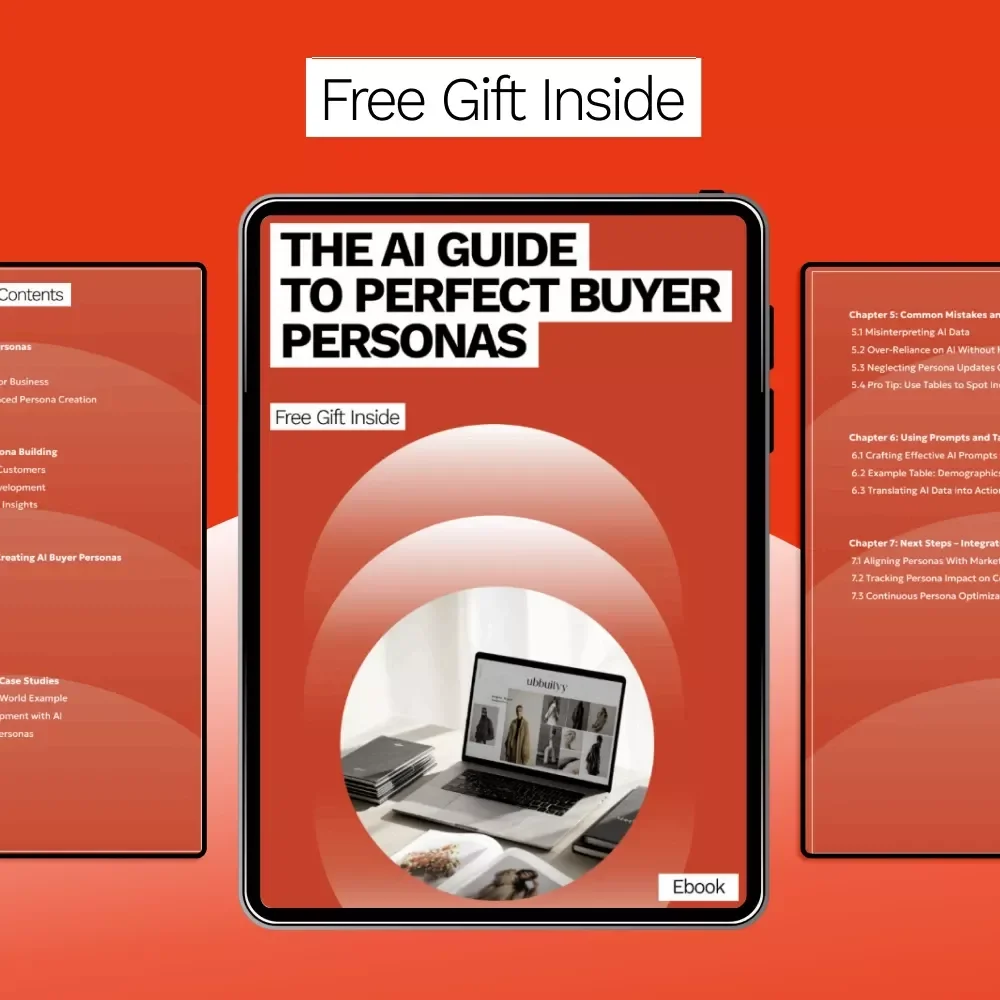 The AI Guide to Perfect Buyer Personas | Smart Marketing Ebook Using AI for Creating Buyer Personas | Digital Download