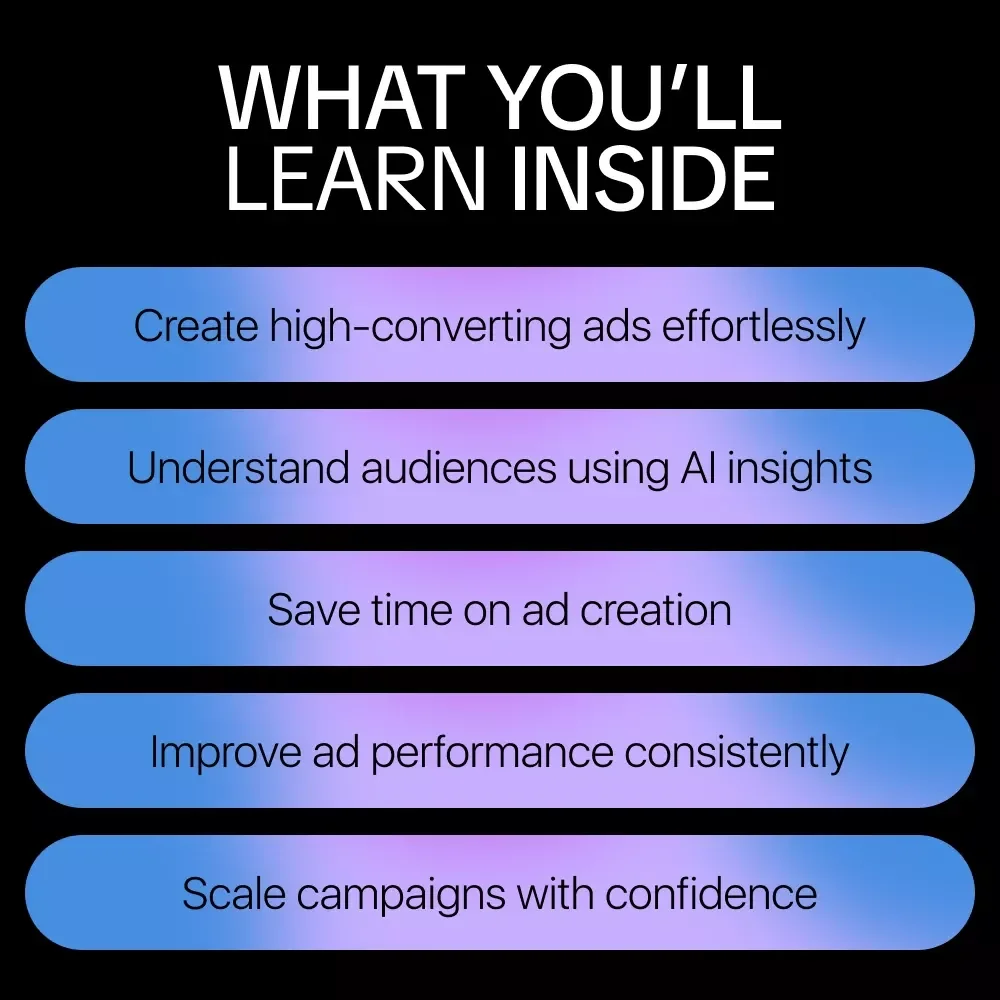 Master AI for Advertising Success – Ebook Guide on how to use ai to write ads that perform for Digital Marketers & Entrepreneurs