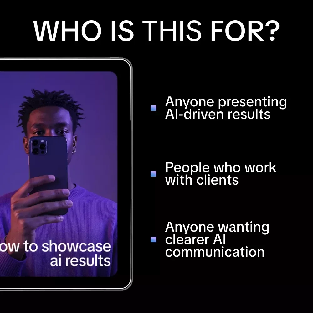 How to Showcase AI Results Checklist for Clients, Agencies & Consultants – A Simple, Visual Guide
