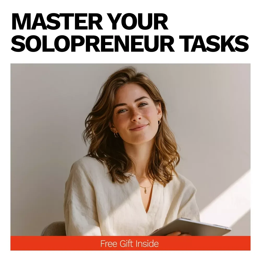 Focus First: Master Your Solopreneur Tasks – Smart Productivity eBook for How to Prioritize Tasks as a Solopreneur, Stay Focused & Get More Done