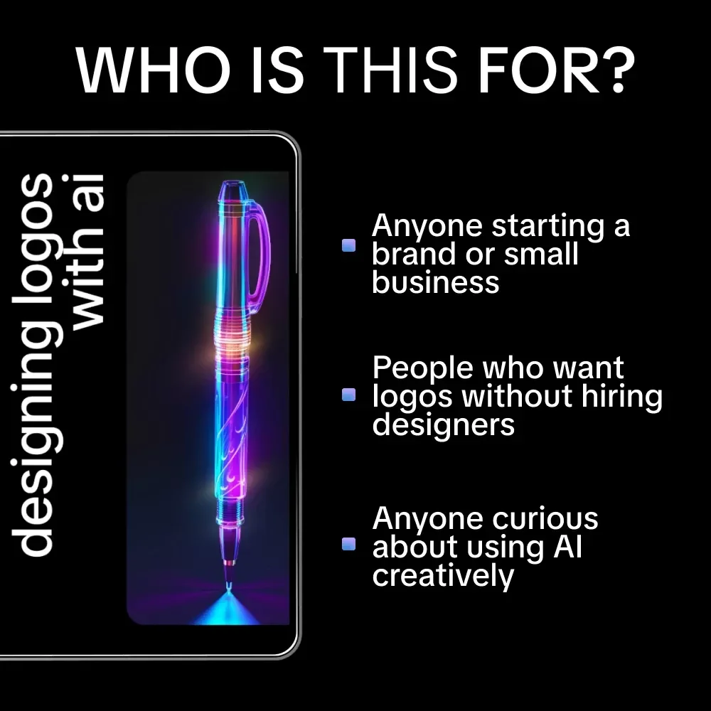 Designing Logos With AI – AI Logo Maker Guide, Branding eBook, Logo Design Checklist, Small Business Visual Identity Toolkit