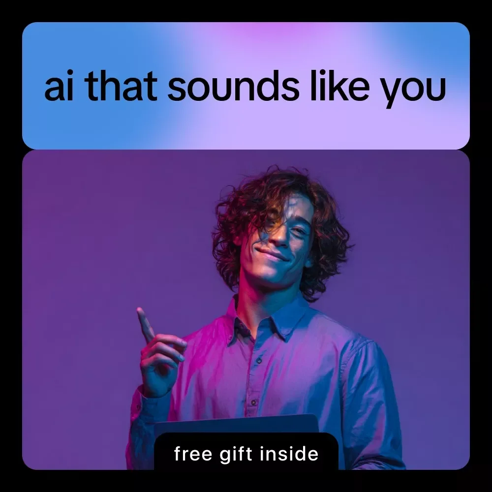 AI That Sounds Like You – Voice & Tone Writing Guide, AI Voice Matching eBook, Prompt Examples, Personal Brand Writing Toolkit