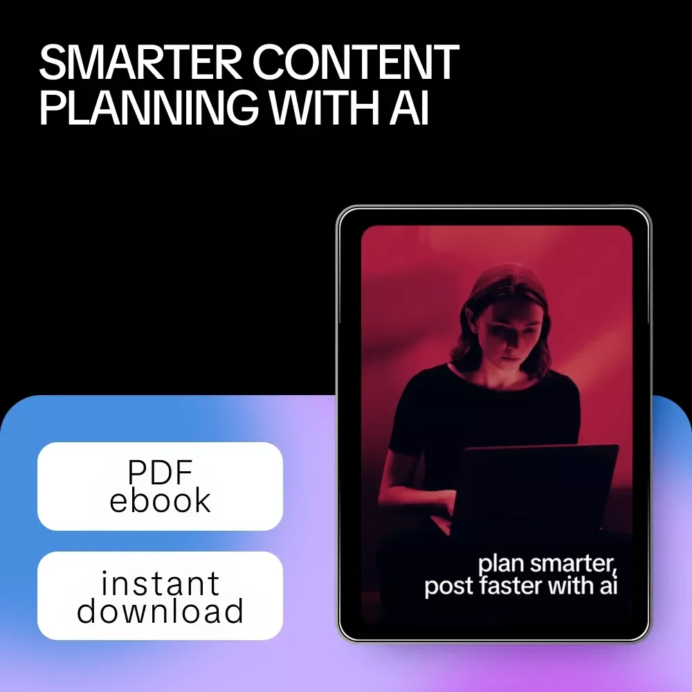Plan Smarter, Post Faster With AI – Practical eBook for Using an ai content calendar generator, Streamlined Content Planning, Faster Social Media Scheduling, Digital Marketing Guide