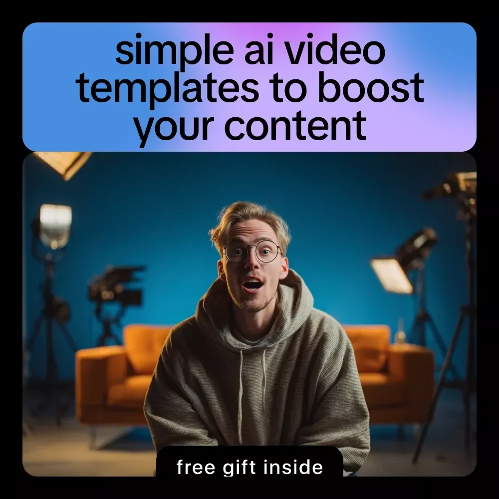 Simple AI Video Templates to Boost Your Content | Ebook for Reels Creators Using Simple AI Video Templates for Reels