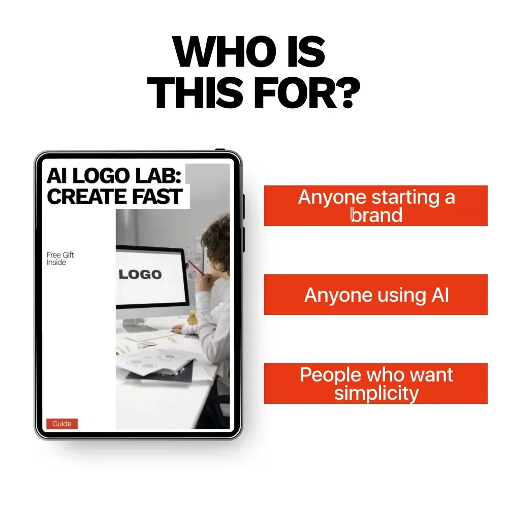 AI Logo Lab: Create Fast | Beginner-Friendly Guide to AI for Designing Simple Logos, DIY Branding & Quick Logo Creation