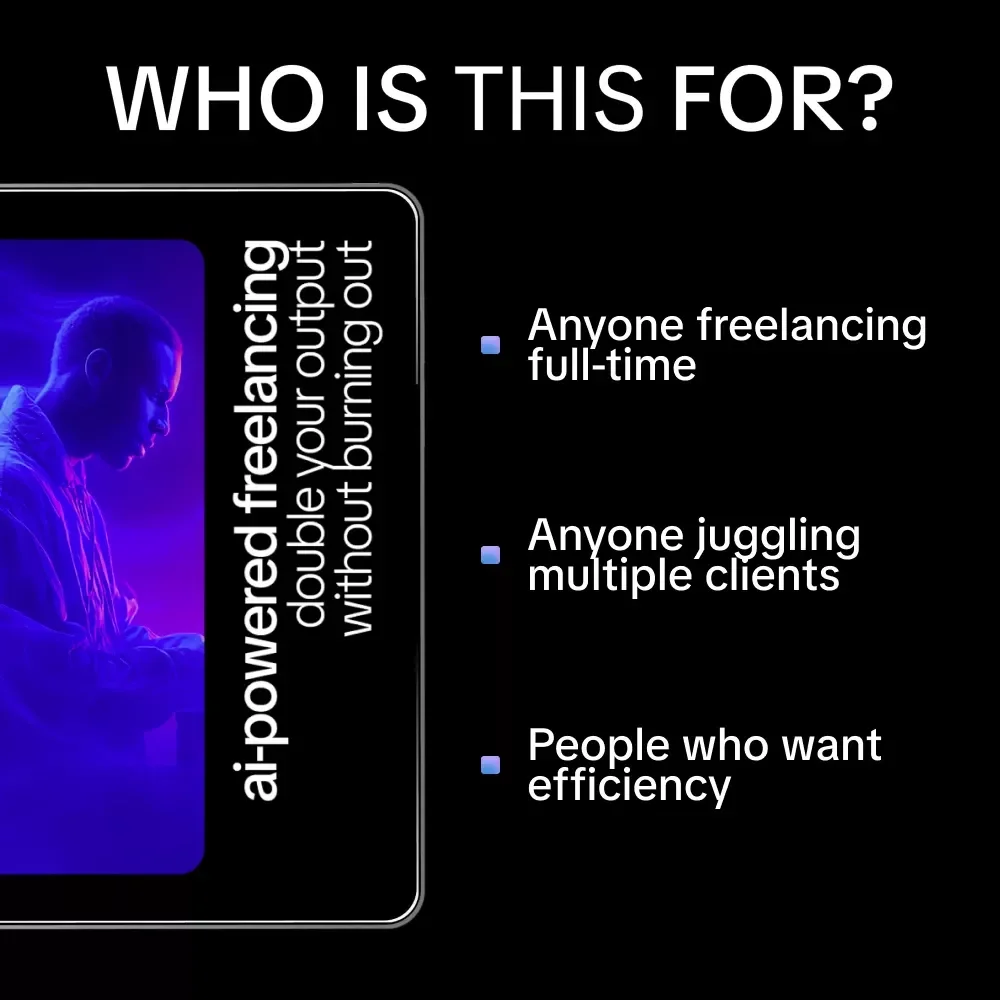 AI-Powered Freelancing: Double Your Output Without Burning Out – Practical Guide Using AI to Double Your Freelance Output, Smarter Workflows, Sustainable Growth