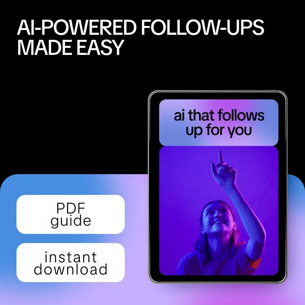 AI That Follows Up for You – Smart Collaboration Guide | ai for following up with collaborators | Digital Download