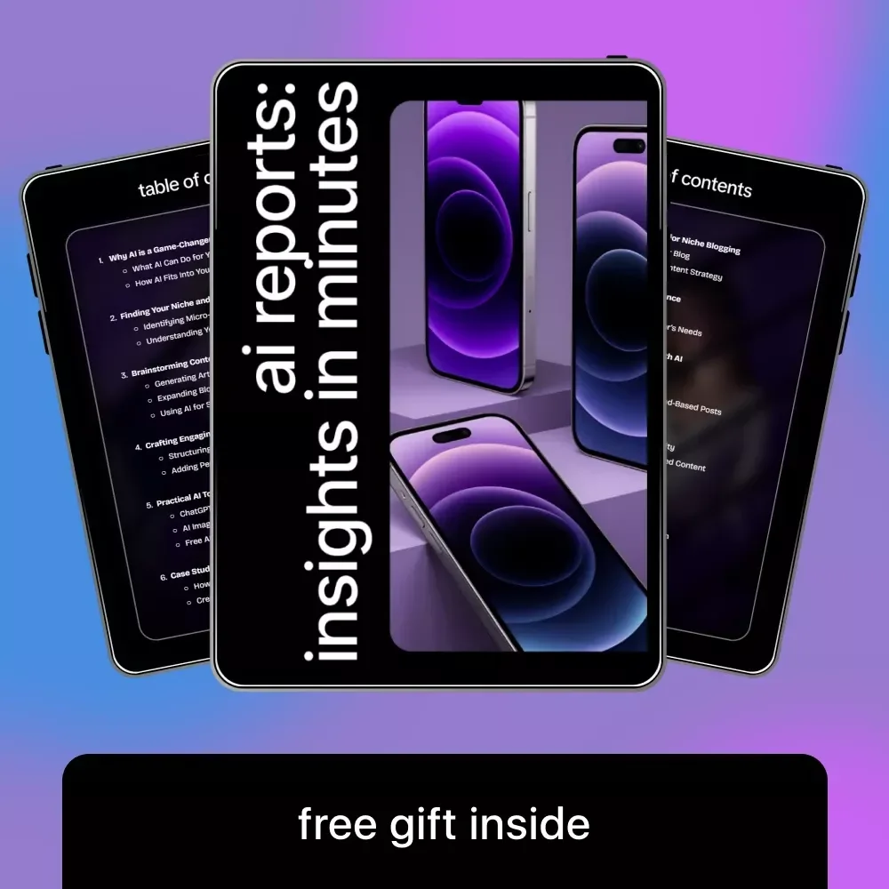 AI Reports: Insights in Minutes | Smart AI Help for Creating Client Reports | Professional Reporting Guide Download