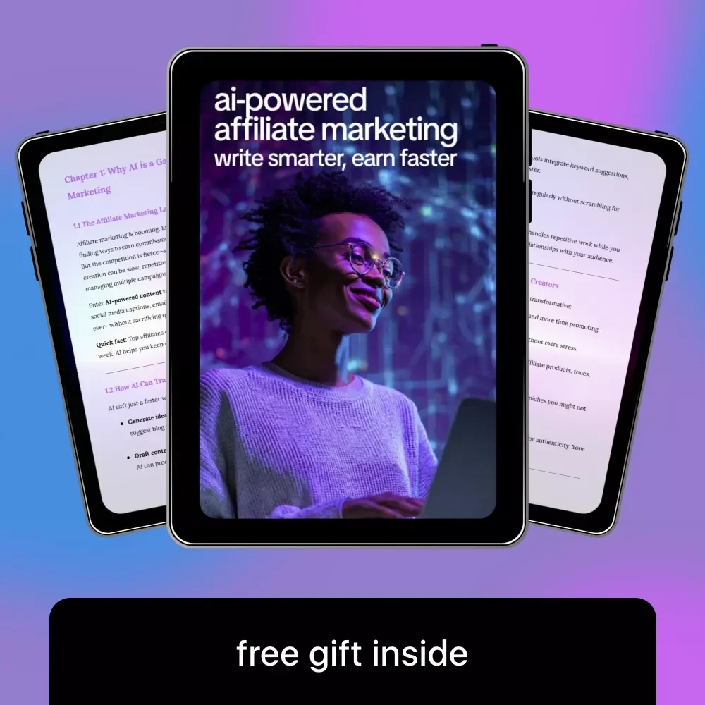 AI-Powered Affiliate Marketing: Write Smarter, Earn Faster – Practical Guide for Using ai to write affiliate marketing content, Smart Prompts, SEO & Passive Income Growth