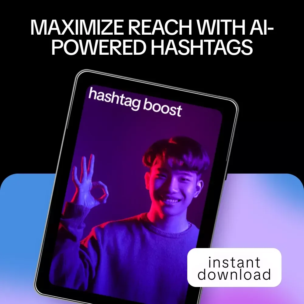 Hashtag Boost – AI Hashtag Generator Checklist for Better Reach on Instagram, TikTok & X