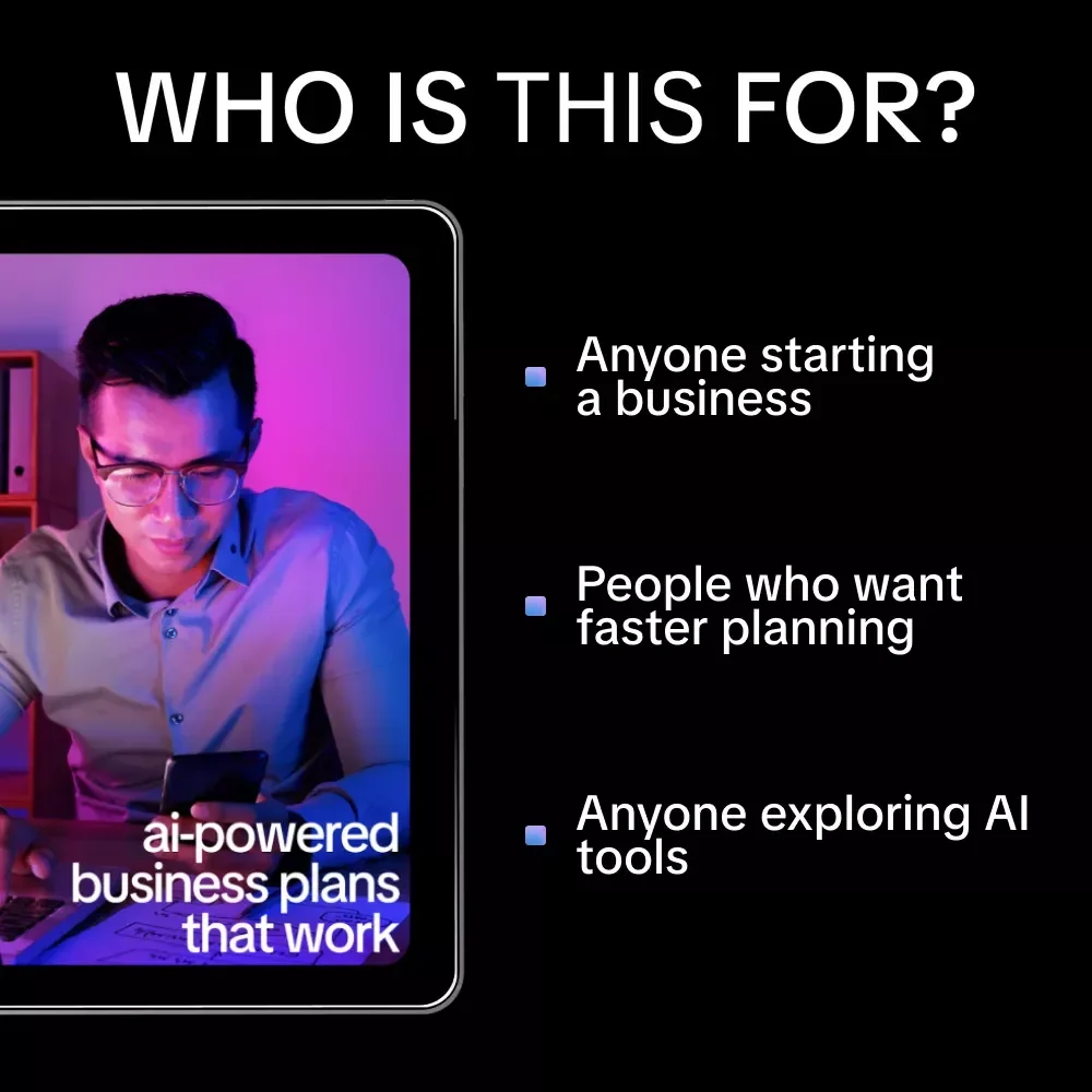 AI-Powered Business Plans That Work – Smart Guide Using ai to create a business plan, Startup Strategy, Market Research & Growth Planning