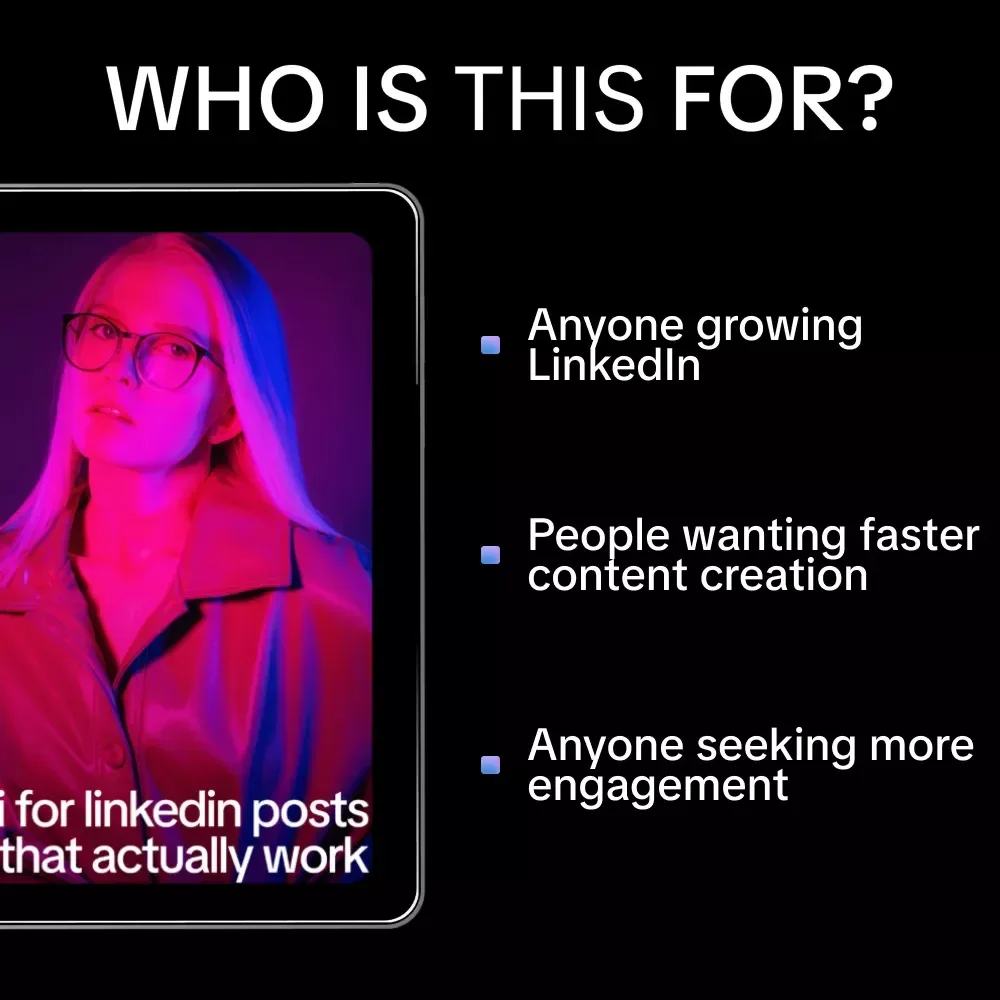 AI for LinkedIn Posts That Actually Work – Expert eBook for Crafting Engaging AI for LinkedIn Posts