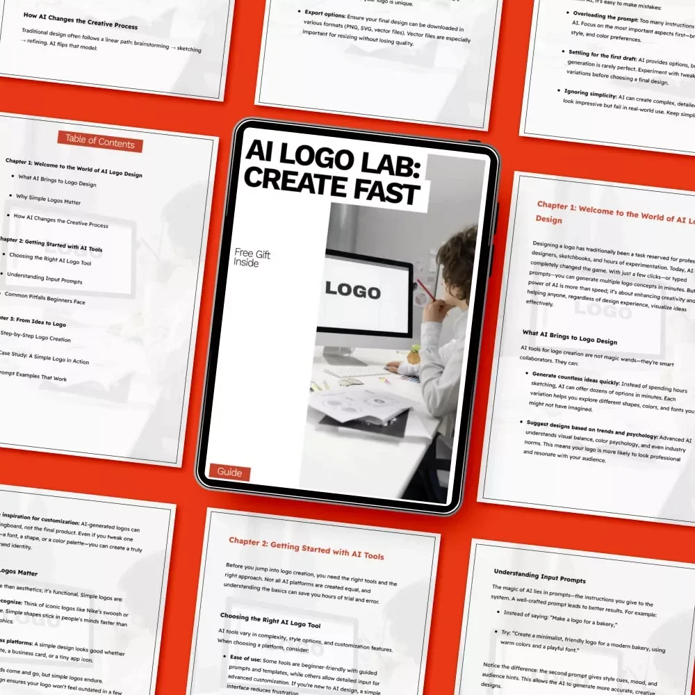 AI Logo Lab: Create Fast | Beginner-Friendly Guide to AI for Designing Simple Logos, DIY Branding & Quick Logo Creation