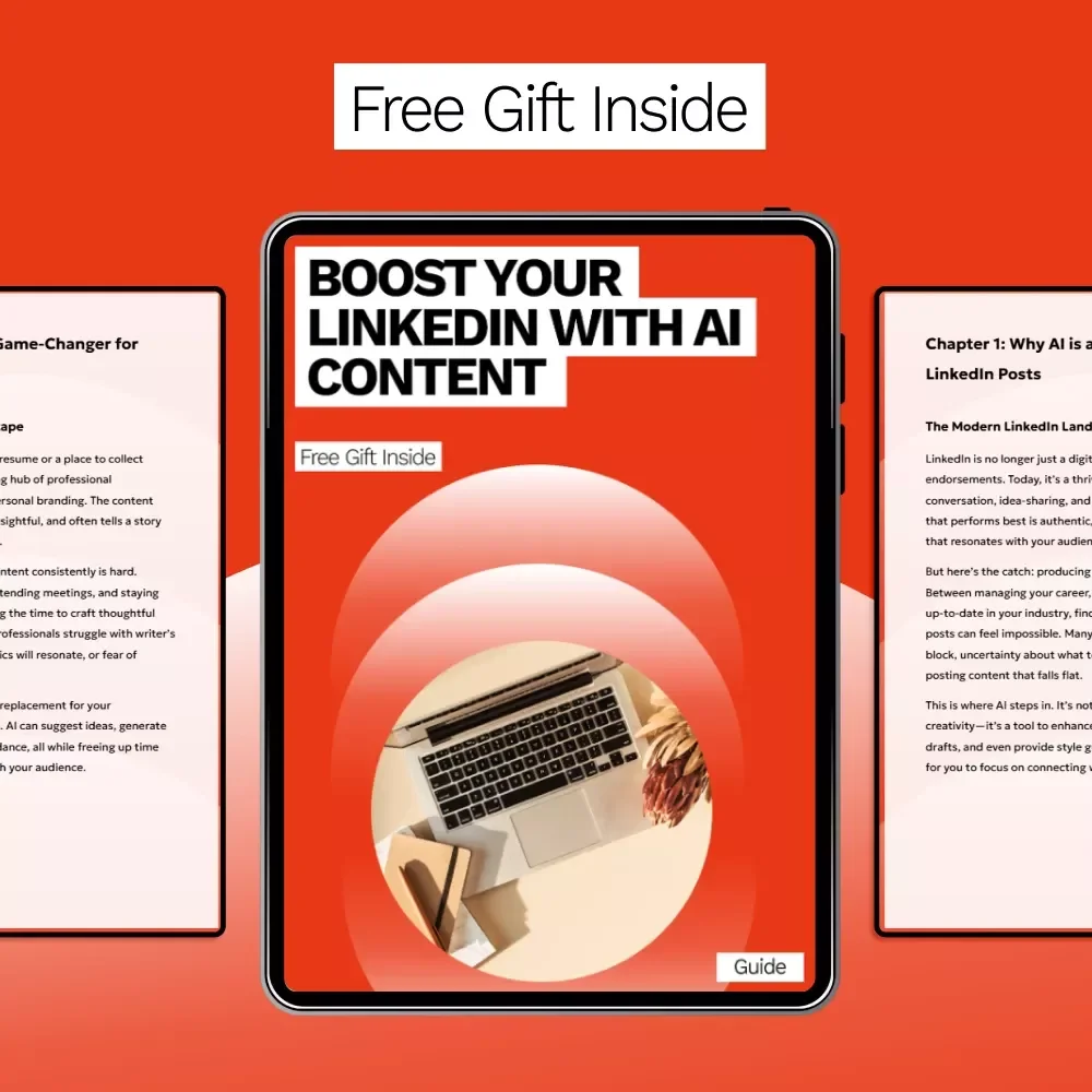 Boost Your LinkedIn with AI Content | Practical Guide to ai for writing linkedin posts, Personal Branding, Professional Growth, Digital Download