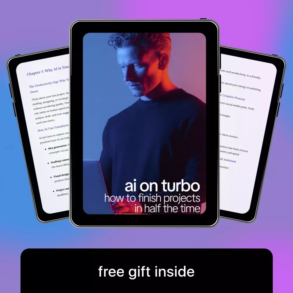 AI on Turbo: How to Finish Projects in Half the Time – Practical AI Guide for Creators, Freelancers & Entrepreneurs | Learn ai to complete projects in half the time