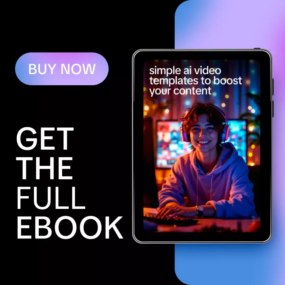 Simple AI Video Templates to Boost Your Content | Ebook for Reels Creators Using Simple AI Video Templates for Reels