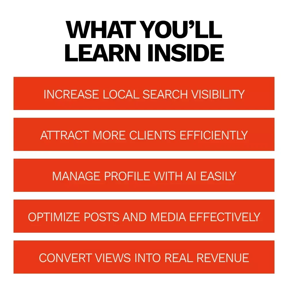 Google Gold - Optimize Your Business Profile | Complete Guide to Google Business Profile Optimization for Local Visibility & Leads