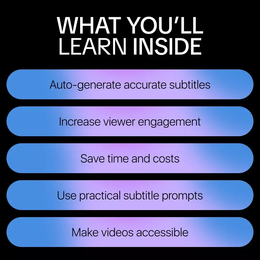 AI Subtitles Made Simple: Ultimate Guide to Using AI to Add Subtitles to Video