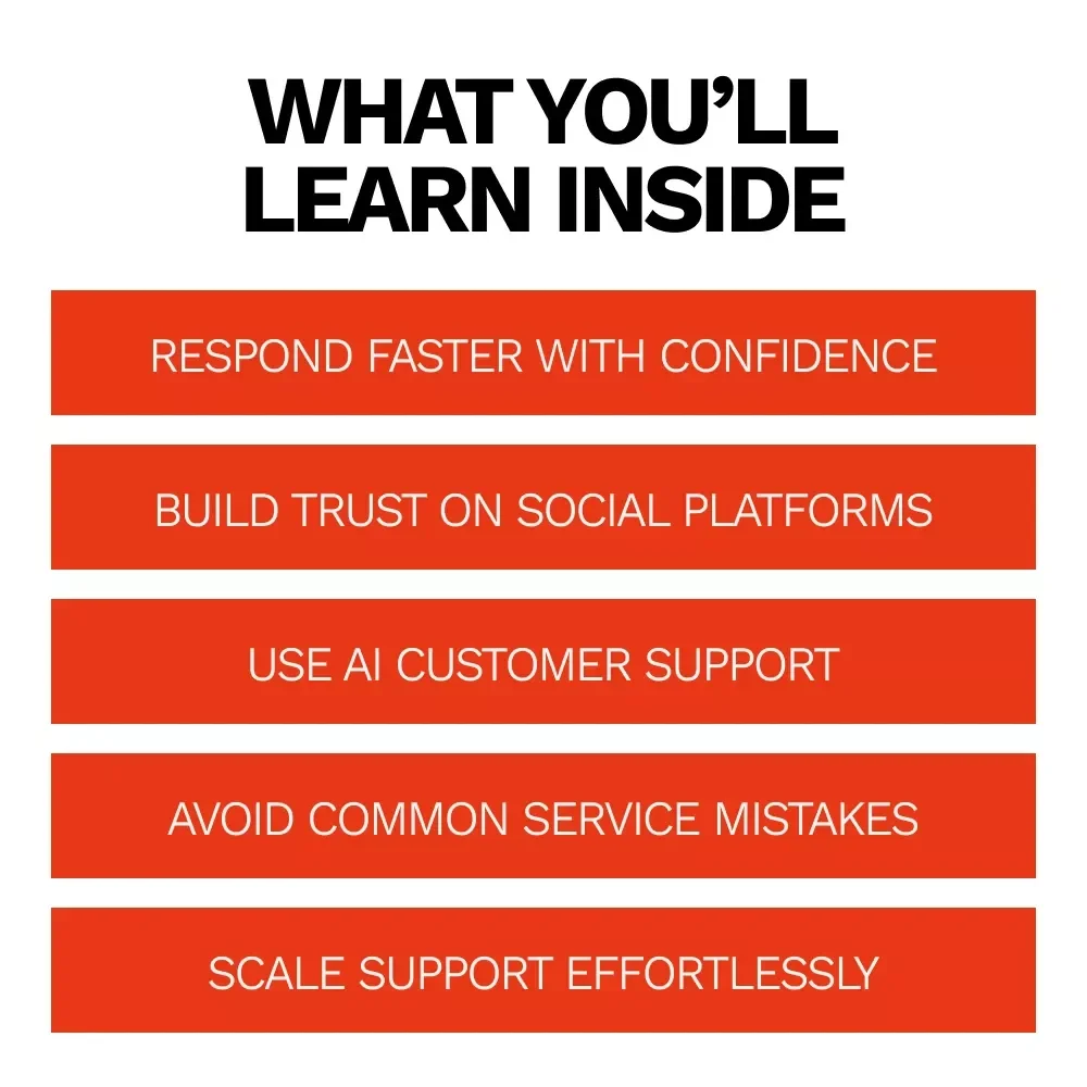 Customer Service Excellence on Every Social Platform – Professional Guide with Proven social media customer service tips, AI Tools & Real-World Examples