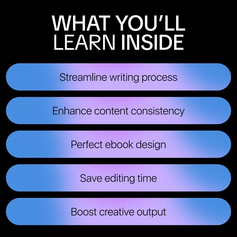 AI Chain for Writing and Designing an Ebook – Step-by-Step Guide, AI Prompts, and Digital Workbook for Effortless Ebook Creation