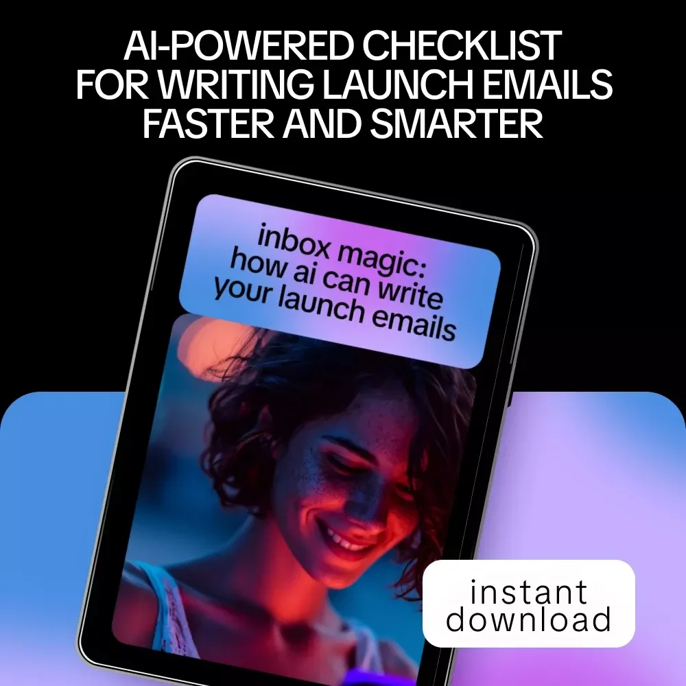 Inbox Magic: How AI Can Write Your Launch Emails – Simple Checklist Guide for Digital Creators & Online Stores