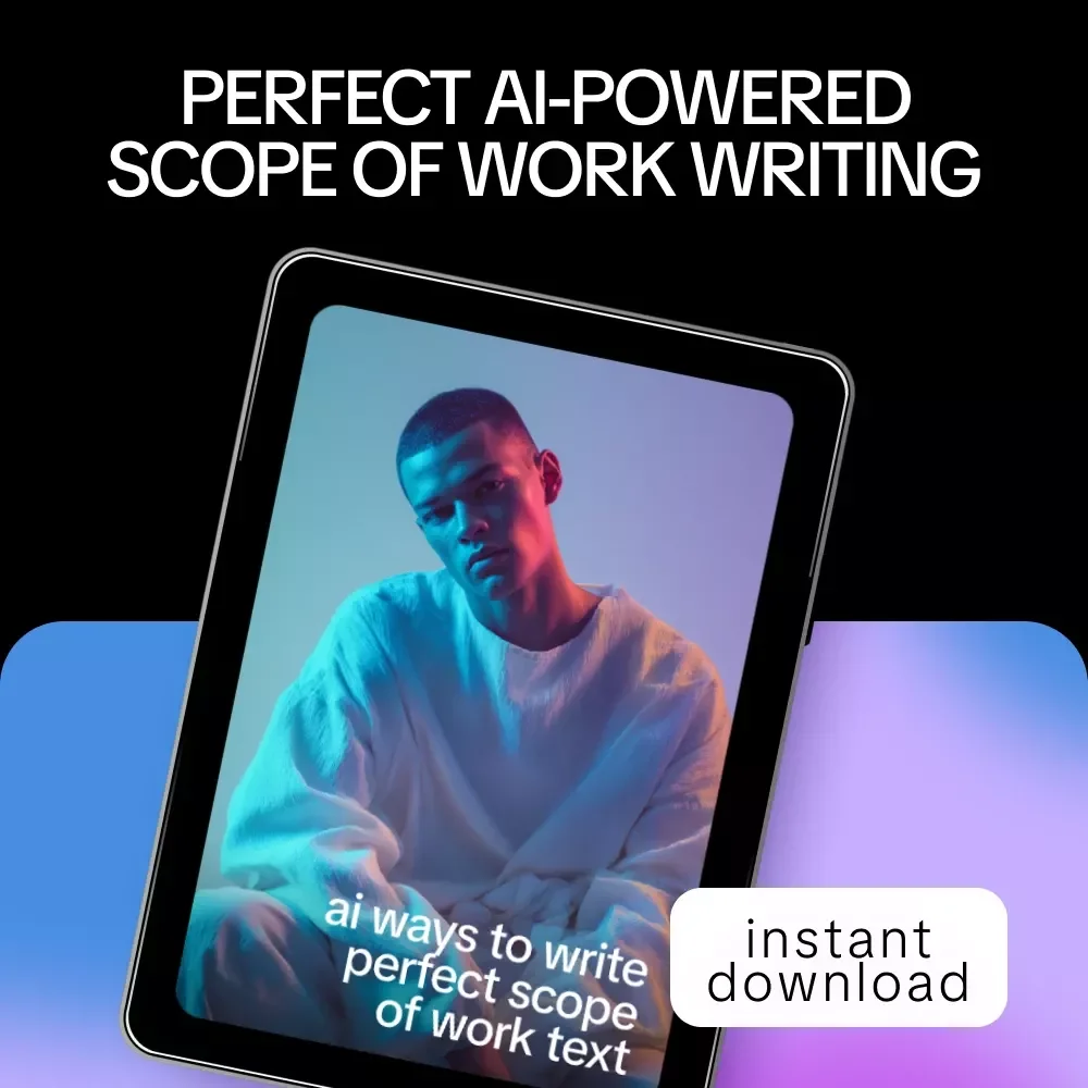 AI Ways to Write Perfect Scope of Work Text – Checklist for Crafting Professional, Concise, and Client-Ready SOW Documents