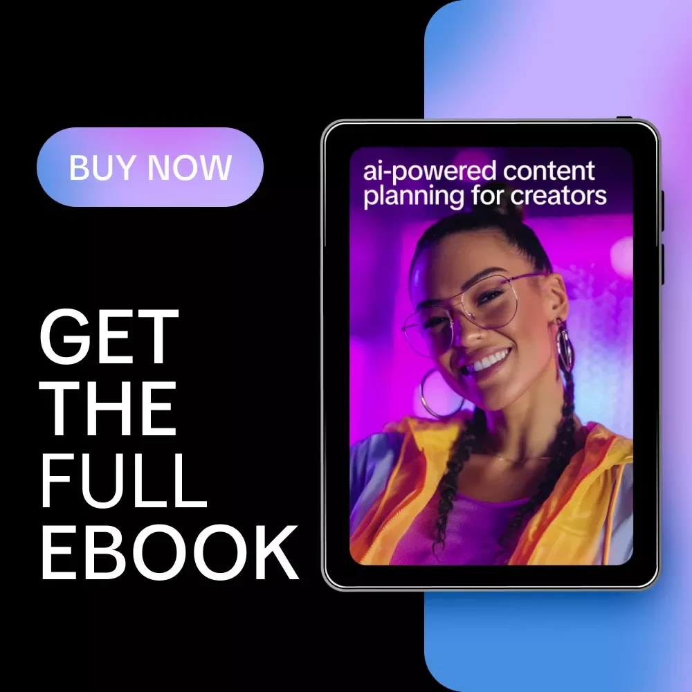 AI-Powered Content Planning for Creators | Ebook Guide with Proven ways to make ai content planner templates for Growth, Consistency & Scale