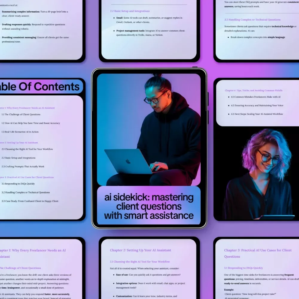 AI Sidekick: Mastering Client Questions with Smart Assistance – Ultimate AI Assistant for Answering Client Questions Guide for Freelancers