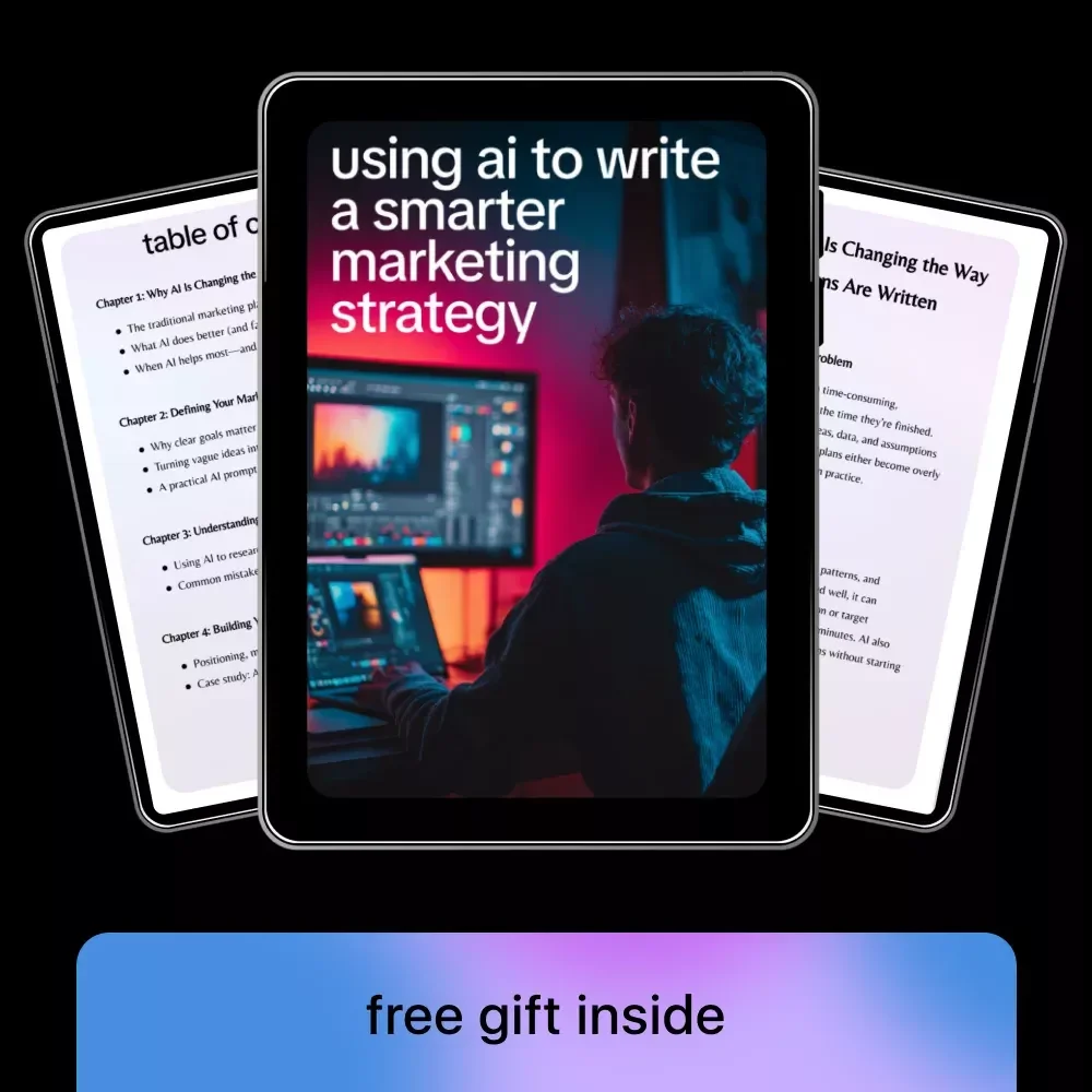 Using AI to Write a Smarter Marketing Strategy: AI to Write a Marketing Plan eBook for Digital Marketing Success