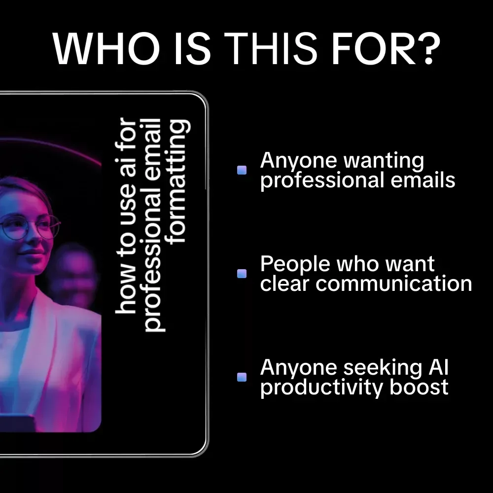How to Use AI for Professional Email Formatting – Step-by-Step Guide for Polished, Effective Emails