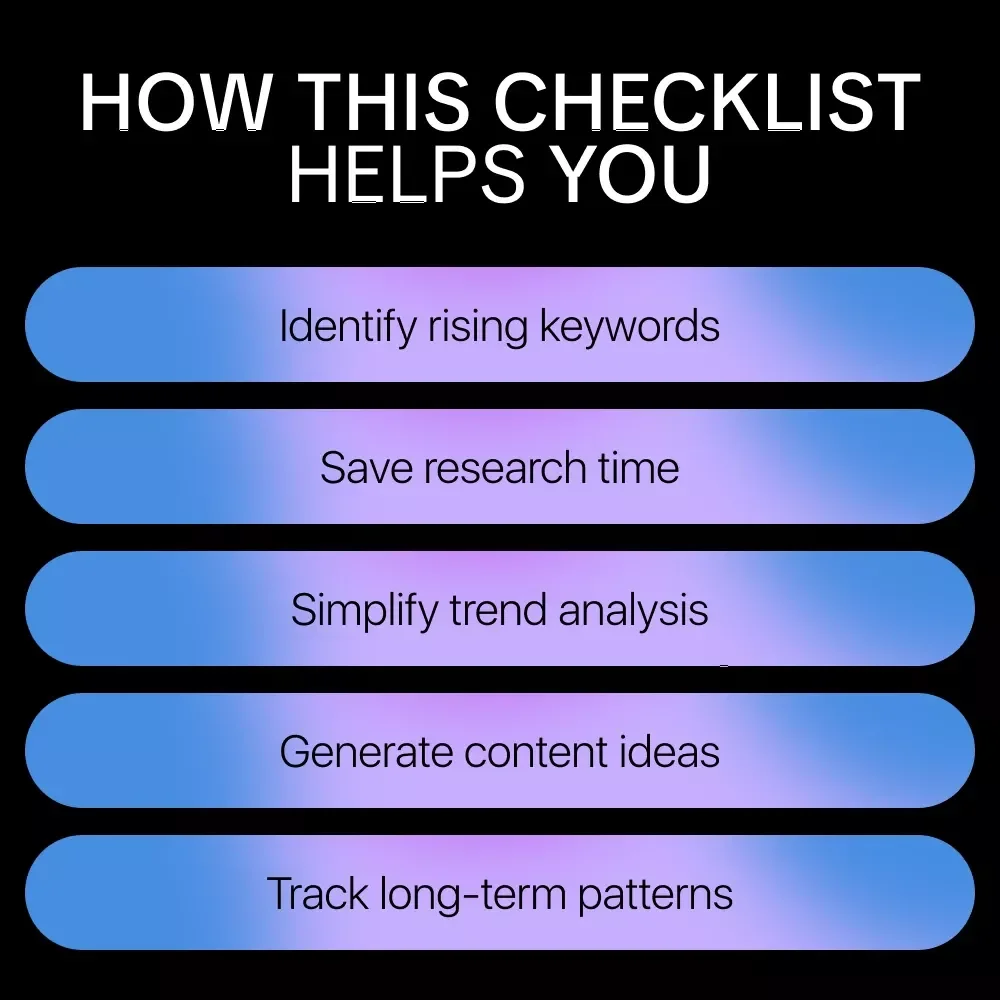 How to Analyze Keyword Trends with AI – Ultimate Checklist for AI Help for Analyzing Keyword Trends Over Time