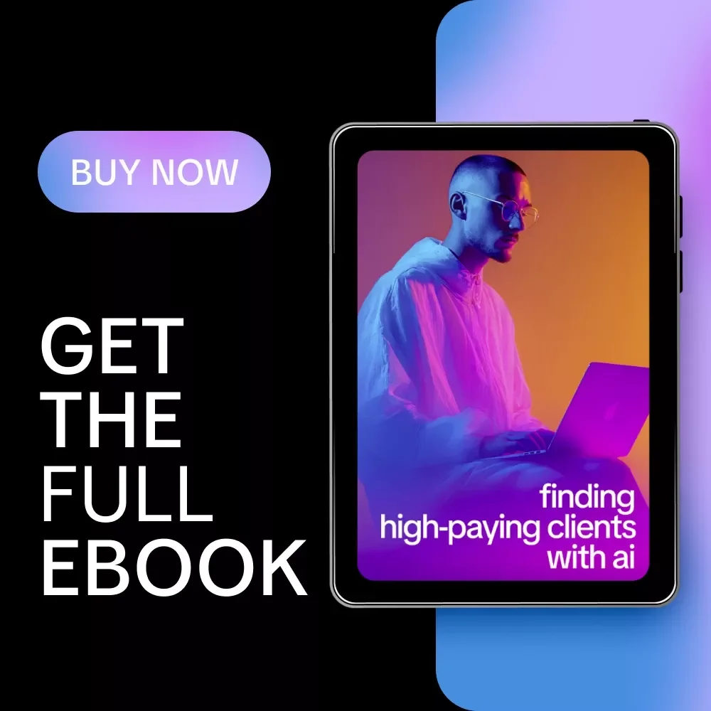 Finding High-Paying Clients With AI – Freelance Growth eBook | ai to identify high paying client industries | Smart Client Research Guide