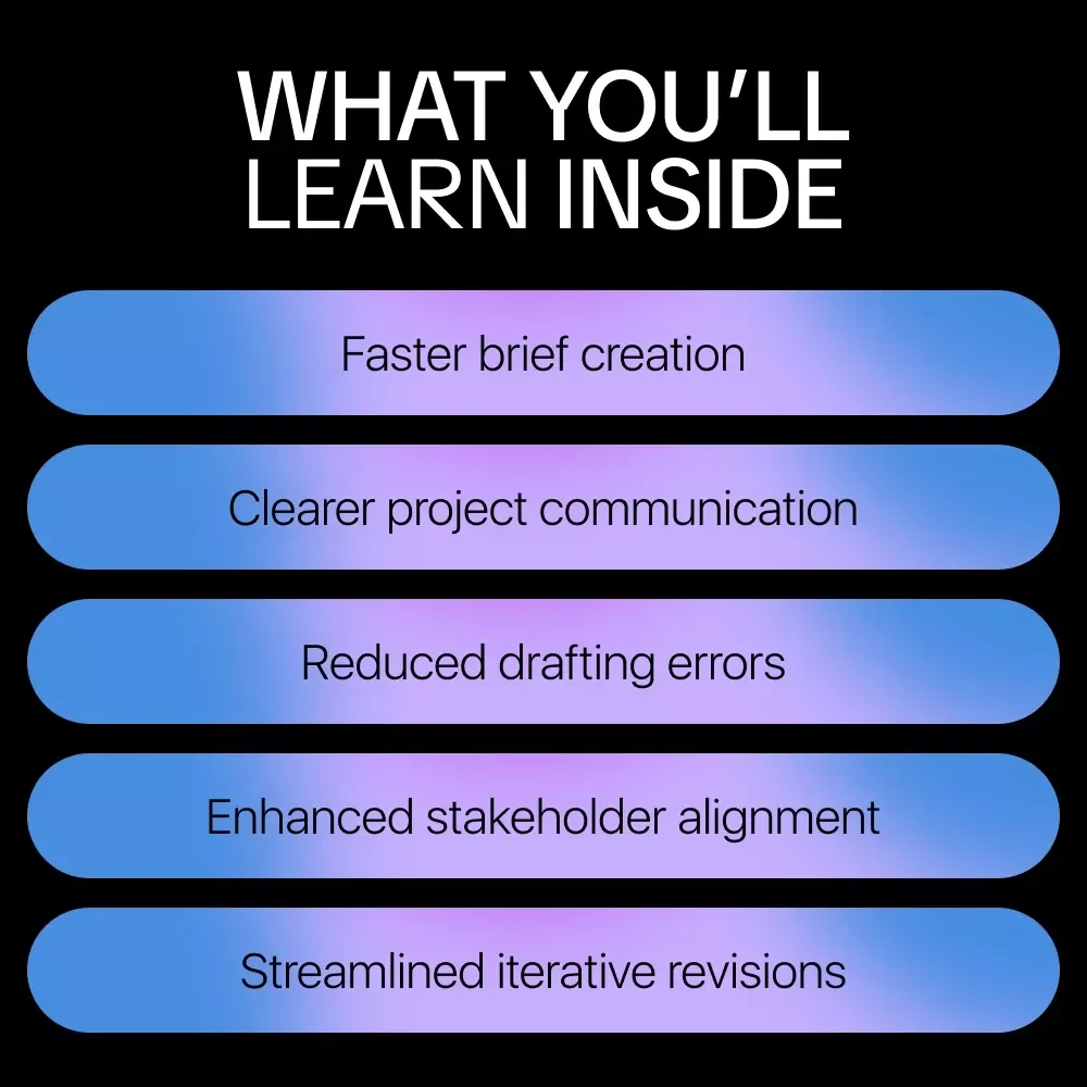 How to Use AI for Project Brief Drafts | Step-by-Step eBook Guide to Creating Clear, Structured, and Effective Project Briefs