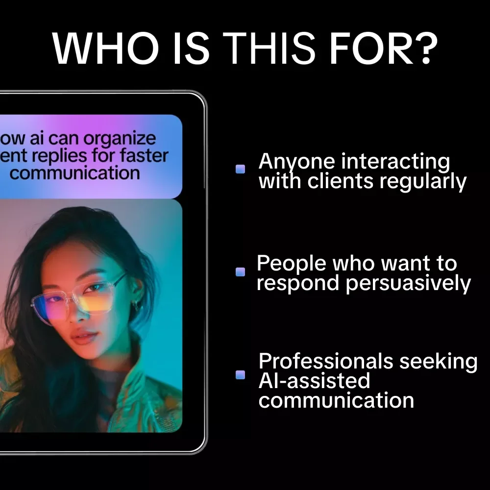 How AI Can Organize Client Replies for Faster Communication – Digital Guide, eBook, Checklist for Streamlined Client Management, Email Organization, and Productivity Boost
