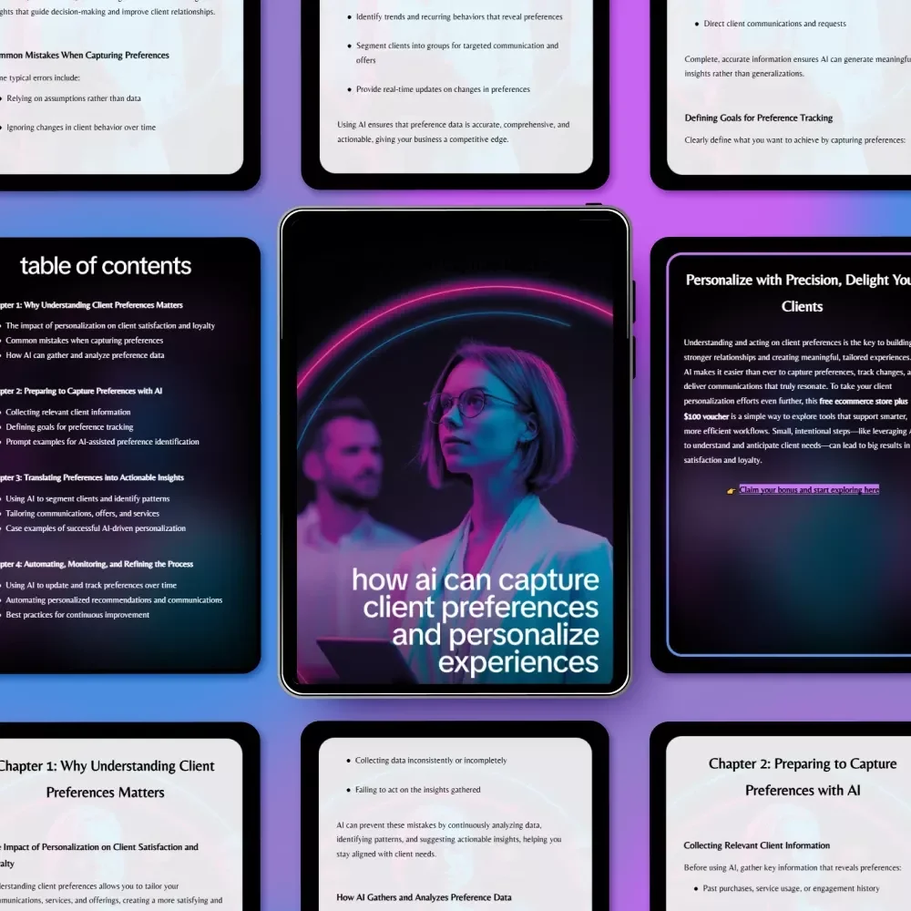 How AI Can Capture Client Preferences and Personalize Experiences – Ultimate Guide to Understanding and Using AI for Client Insights, Tailored Services, and Enhanced Customer Satisfaction