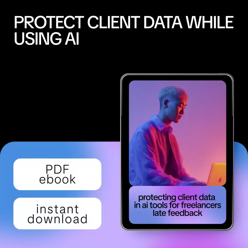 Protecting Client Data in AI Tools for Freelancers – Practical eBook Guide to protecting client data in ai tools, Secure AI Workflows, Ethical Prompting & Data Privacy for Creators