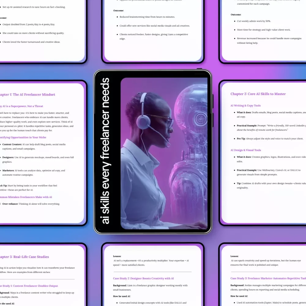 AI Skills Every Freelancer Needs – Practical Guide to ai skills to learn this year in freelance, Automation, Productivity & Future-Proof Freelancing