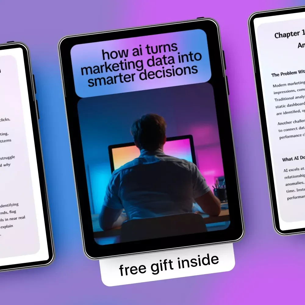 How AI Turns Marketing Data Into Smarter Decisions – AI for Marketing Data Analysis eBook