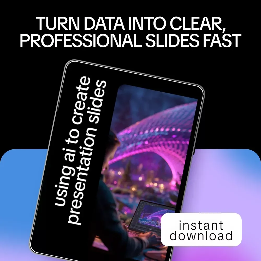 Using AI to Create Presentation Slides – Checklist for Turning Data into Visual Stories with AI to Create Presentation Slides from Data
