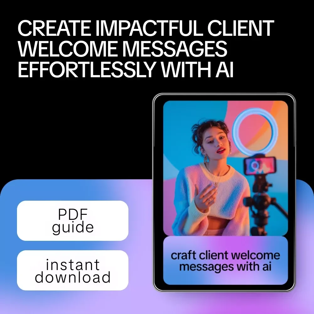 Craft Client Welcome Messages with AI – Ultimate Guide for AI Help for Client Welcome Messages