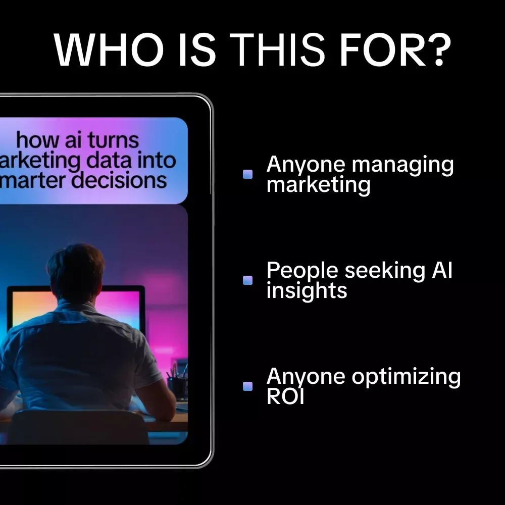 How AI Turns Marketing Data Into Smarter Decisions – AI for Marketing Data Analysis eBook