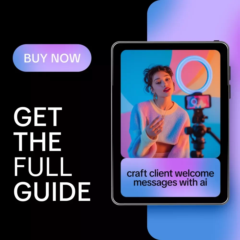 Craft Client Welcome Messages with AI – Ultimate Guide for AI Help for Client Welcome Messages