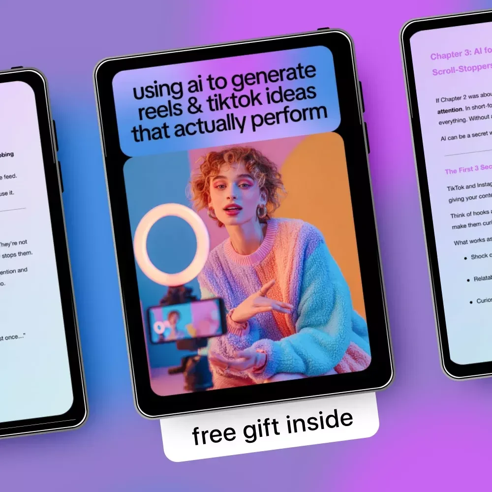 Using AI to Generate Reels & TikTok Ideas That Actually Perform – AI for Reels and TikTok Video Ideas eBook