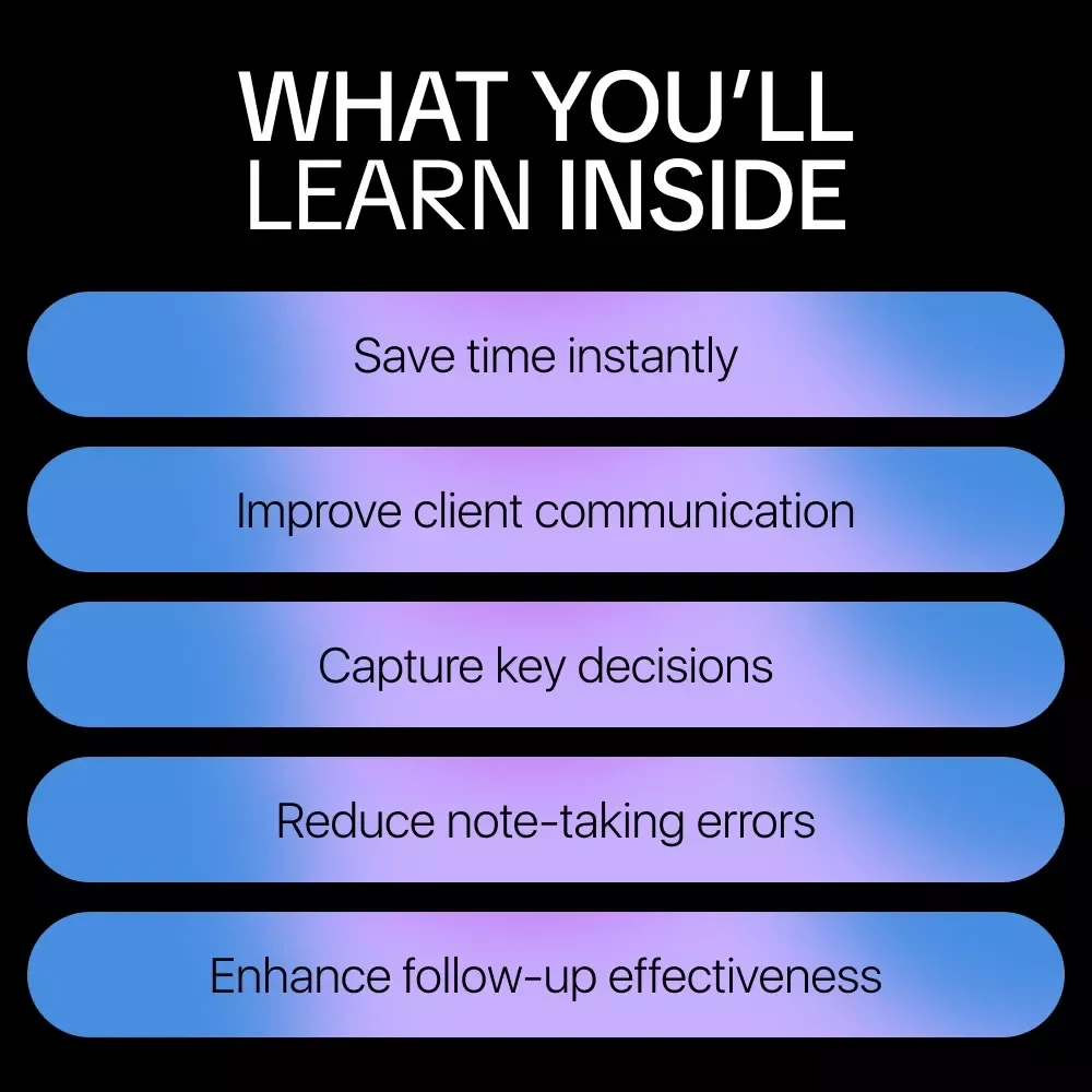 Summarize Client Calls Efficiently with AI – Ultimate eBook on How to Use AI to Summarize Client Calls for Accurate Notes, Action Items, and Workflow Automation