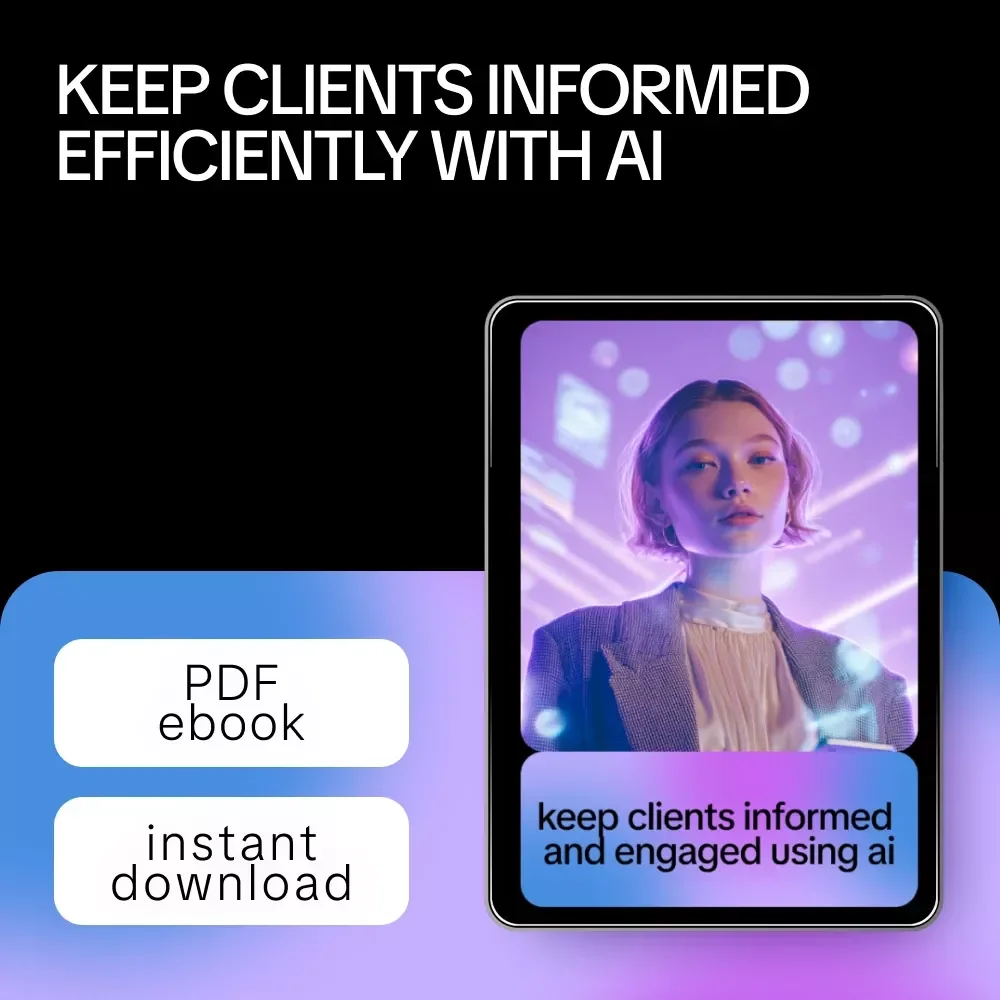 Keep Clients Informed and Engaged Using AI: Practical eBook on Ways to Use AI to Keep Clients Informed, Improve Communication, and Build Strong Client Relationships