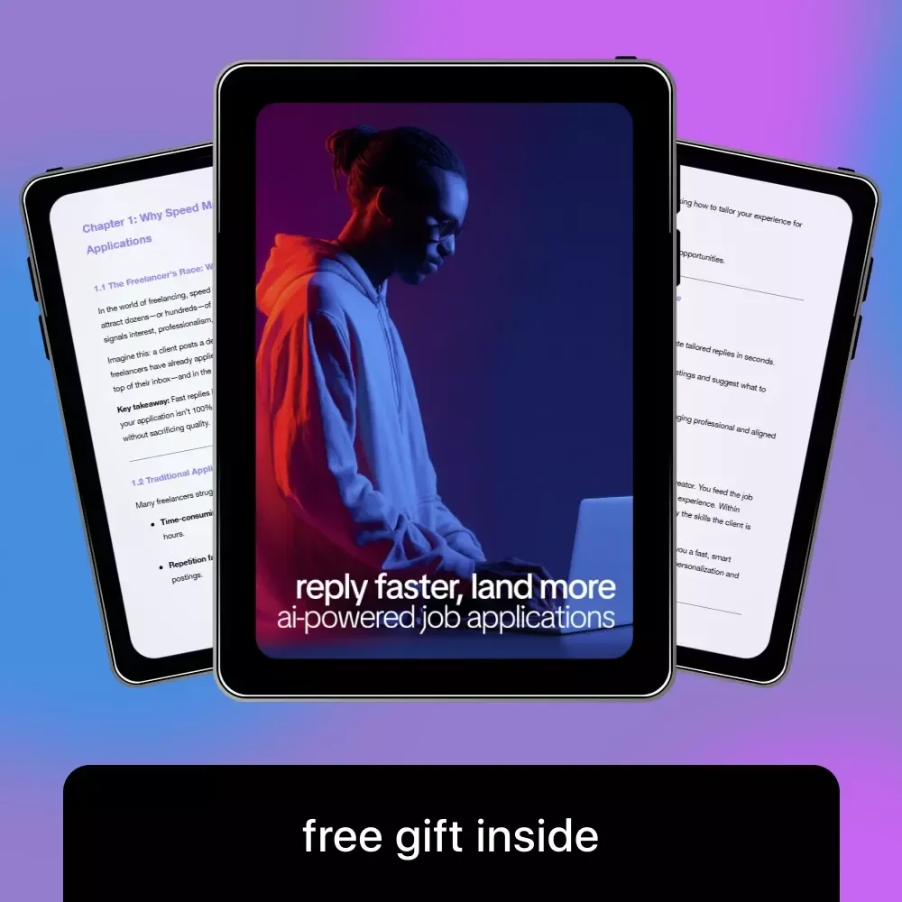 Reply Faster, Land More: AI-Powered Job Applications | Smart Guide for Freelancers Using ai for responding to job postings faster