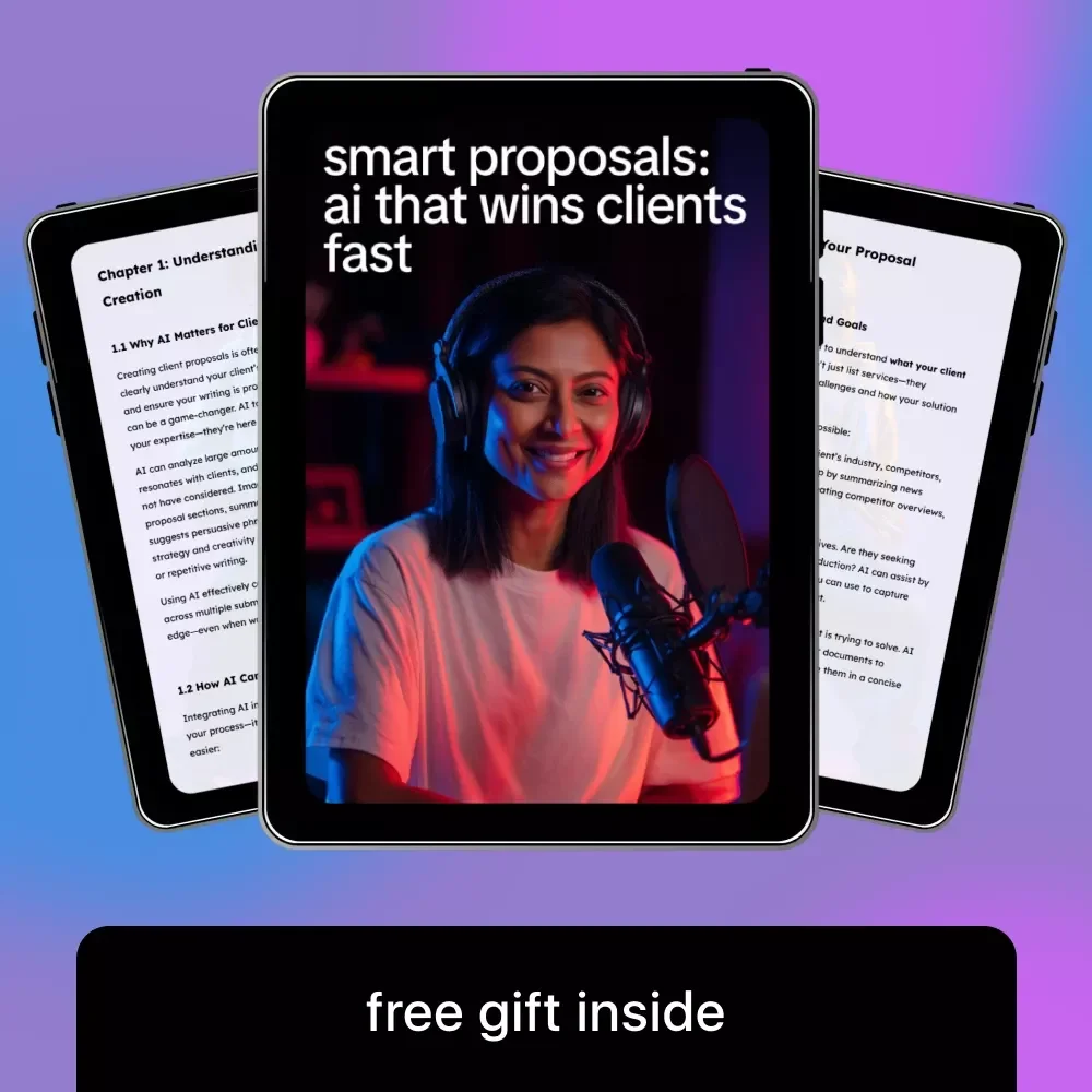 Smart Proposals: AI That Wins Clients Fast – How to Use AI to Make Client Proposals Guide for Entrepreneurs, Freelancers, and Agencies
