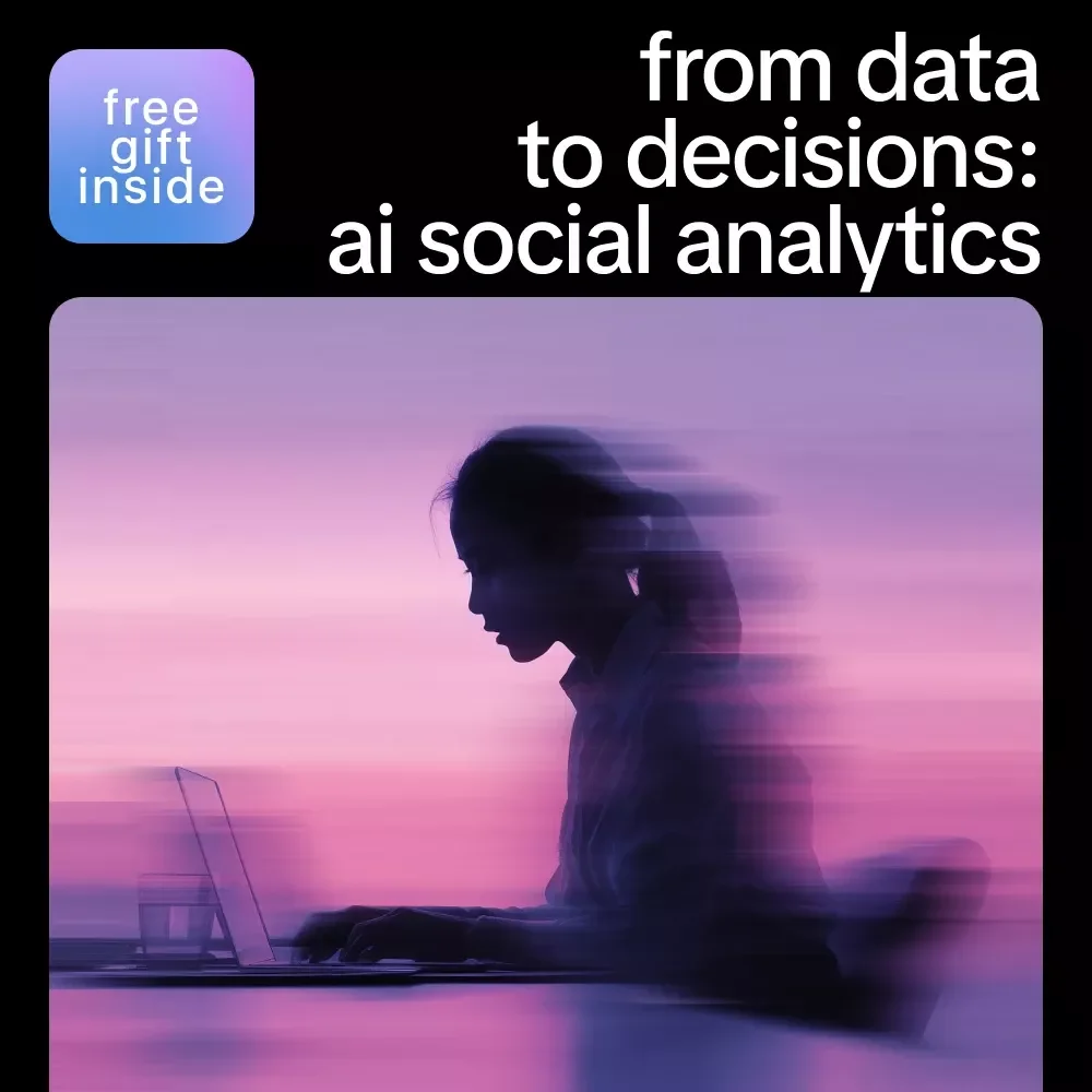 From Data to Decisions: AI Social Analytics Guide for How to Use AI for Social Analytics Insights, Trends, and Engagement